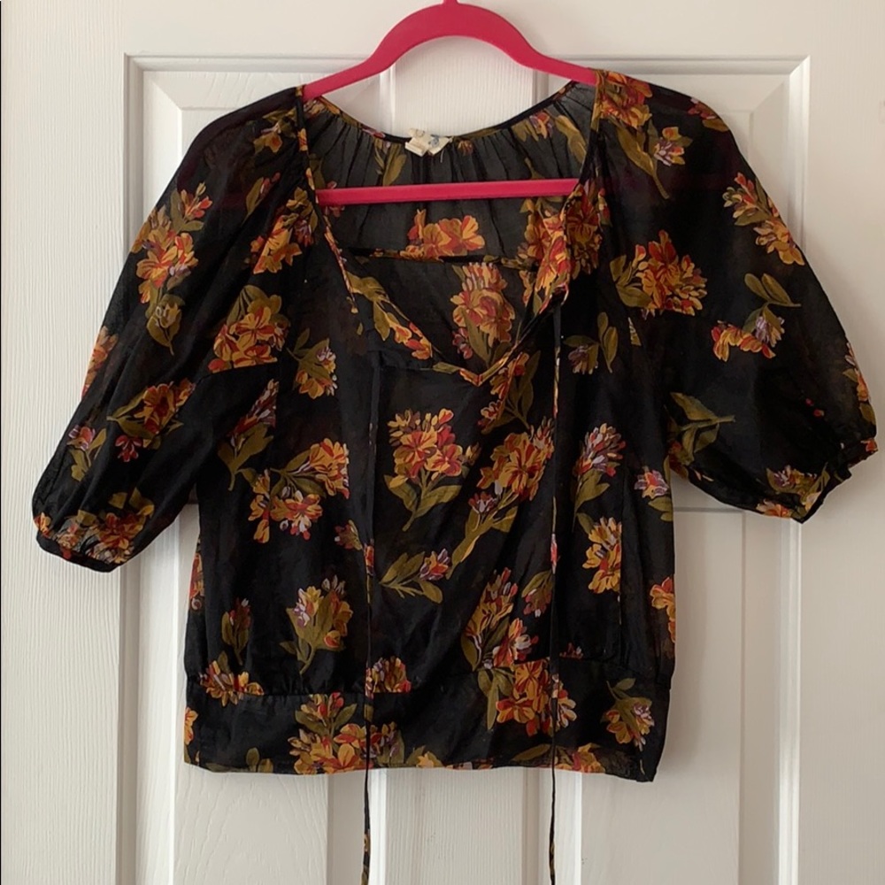 Feminine Anthropologie Top | Size 2